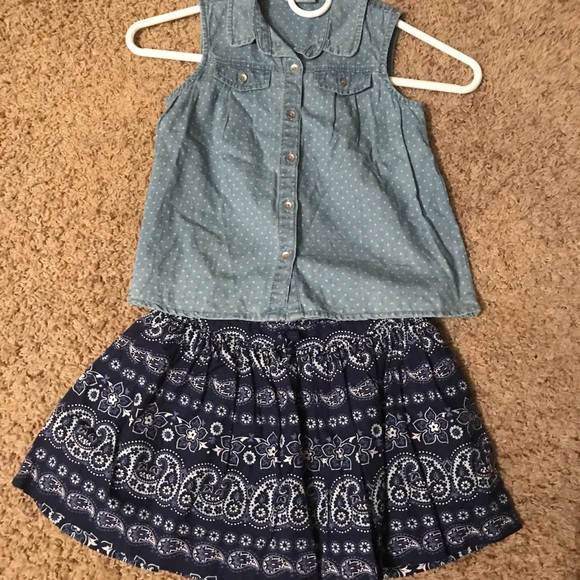 Little girls skirt set - Picture 2 of 2